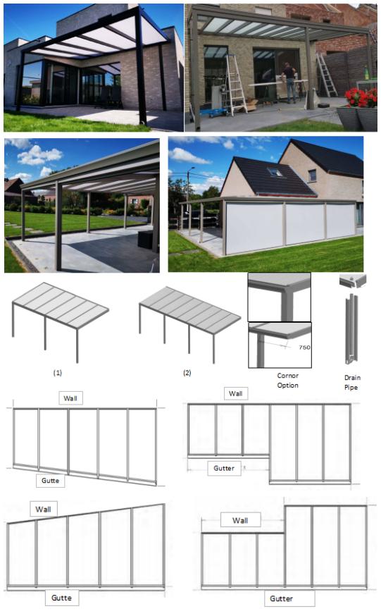 Veranda Aluminum Pergola Kits