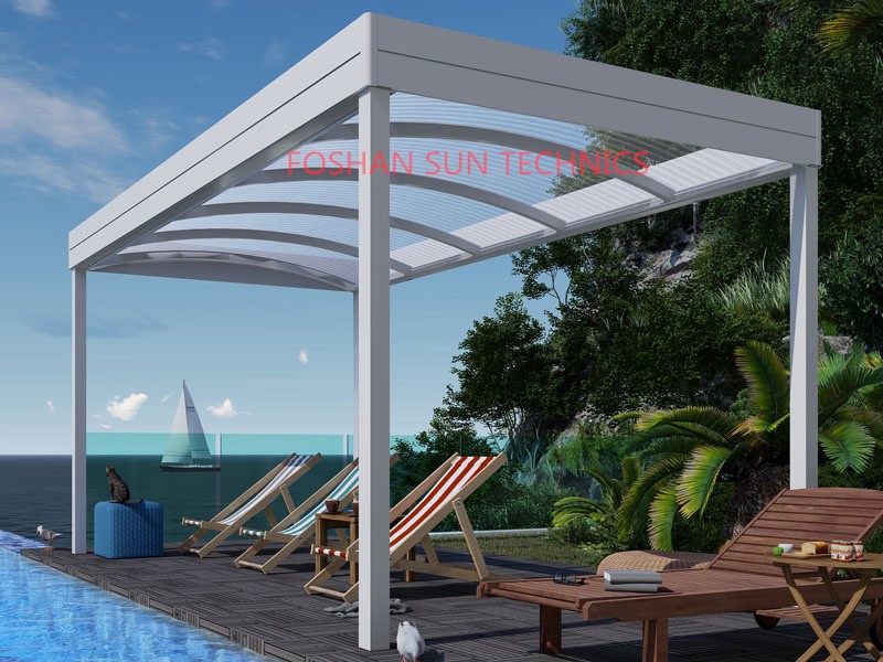 Swimming Pool Shade Awning Pergola