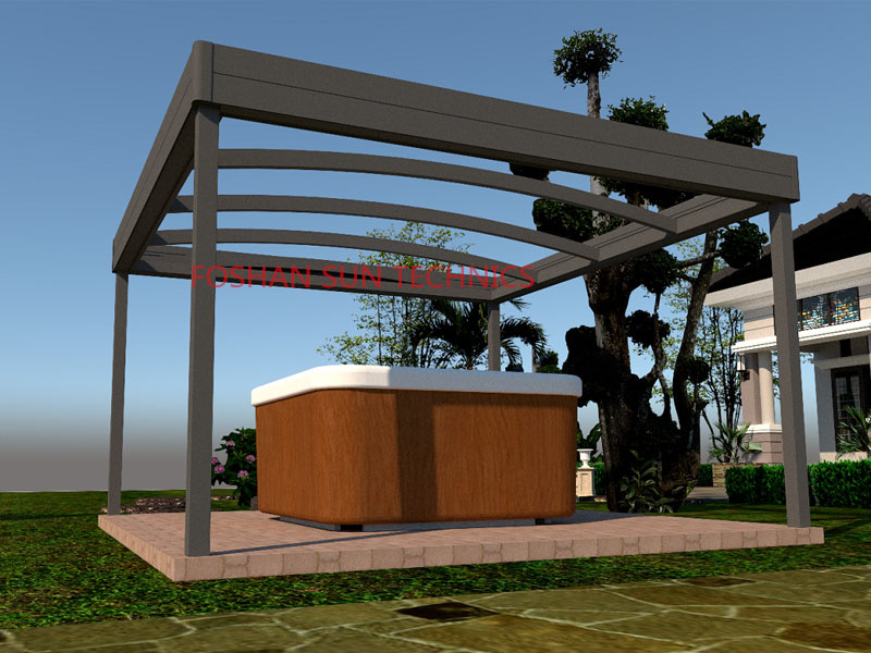 Jacuzzi Pergola Cover Roof Supplier