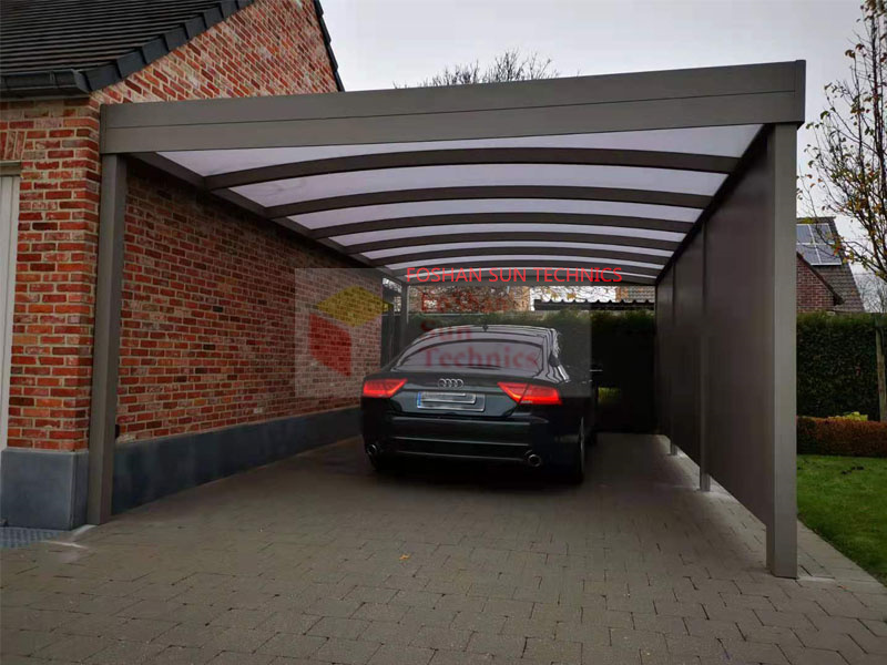 Car Parking Aluminum Pergola Factory Direct Supply