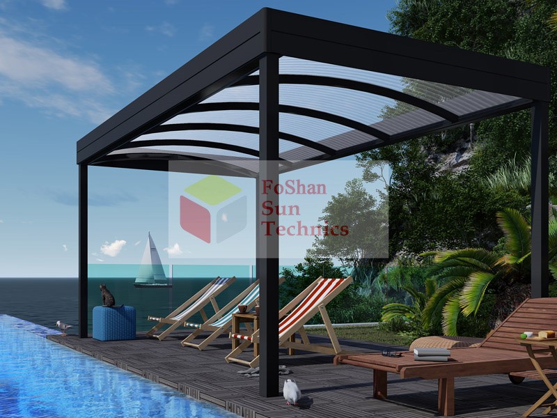 White Aluminum Pergola Supplier