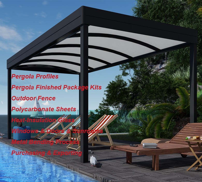 Pergola Veranda Profiles Windows Doors